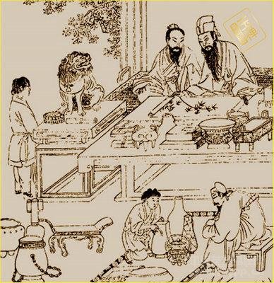 点击查看源网页 壁画墓中的辽代、盘口、细颈华中这些茶具与墓中壁茶具