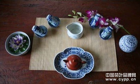 点击查看源网页 茶席的视觉盛宴